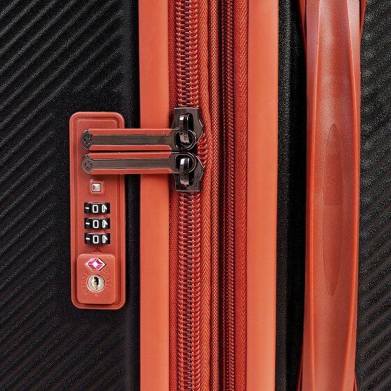 MODO by Roncato Charm 2.0 4 ruote Set di valigie 3 pezzi con piega di espansione