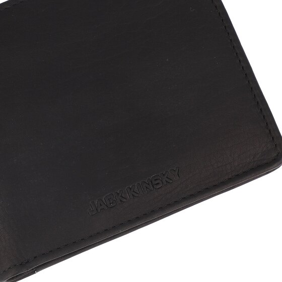 Jack Kinsky Aruba Portafoglio Protezione RFID Pelle 12 cm