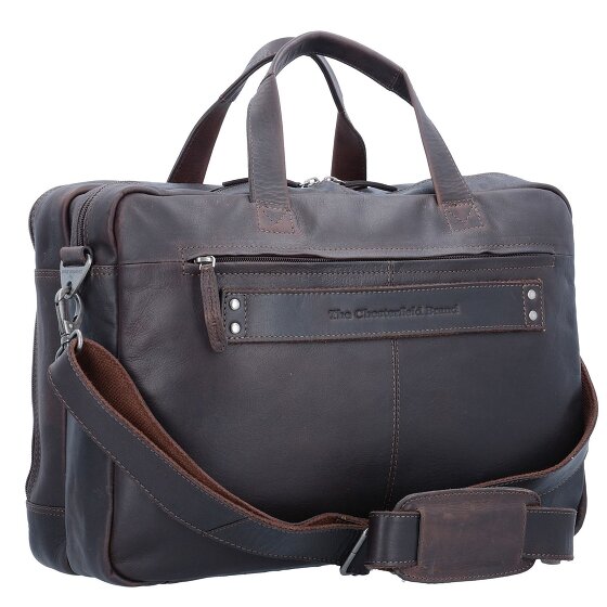The Chesterfield Brand Wax Pull Up Valigetta Pelle 44 cm Scomparto per laptop