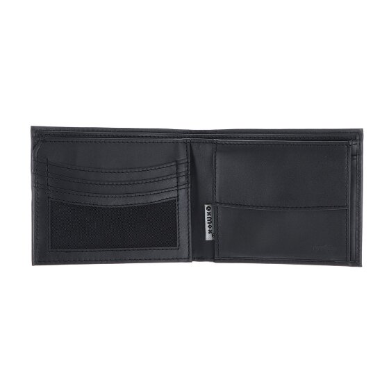oxmox Leather Portafoglio Protezione RFID Vera Pelle 12 cm