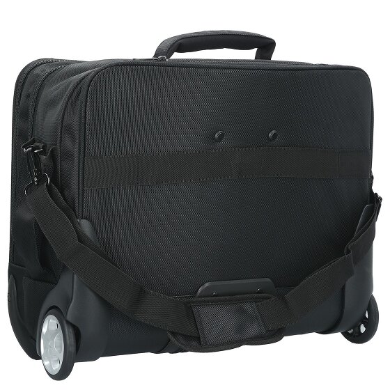 Dermata 2 ruote Trolley business 38 cm Vano porta PC