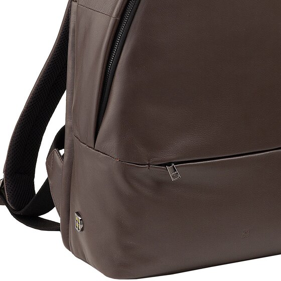 DuDu Casablanca Zaino da giorno Vera Pelle 40 cm Vano porta PC