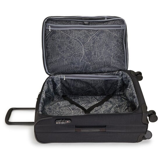 Kipling Basic New Youri Spin 4 ruote Carrello M 68 cm con piega di espansione