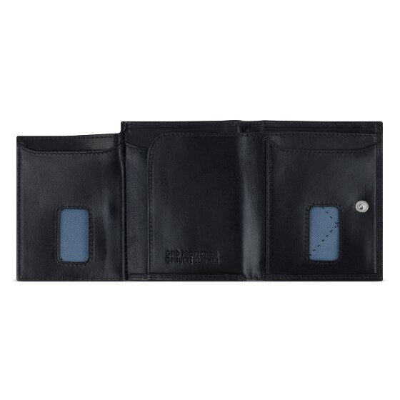 bugatti Secure Slim Portafoglio Protezione RFID Pelle 8 cm