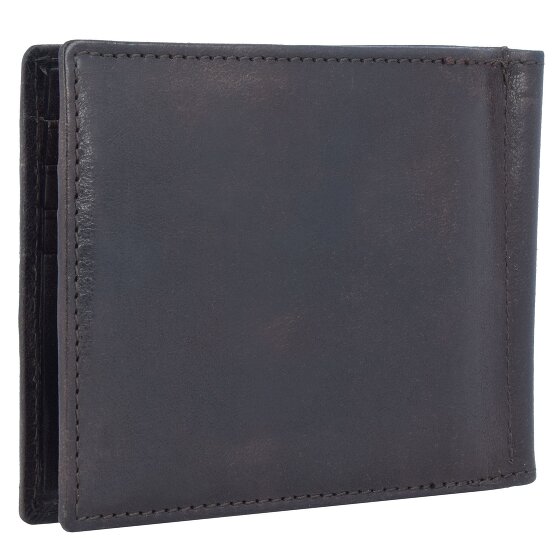 Braun Büffel Arezzo Custodia per carte di credito RFID in pelle 12 cm