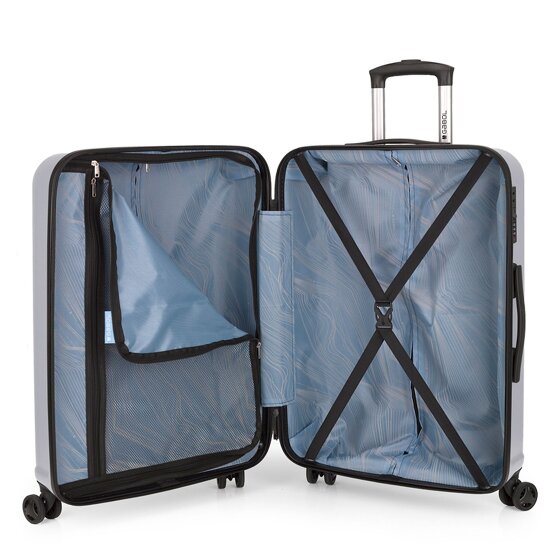 Gabol Juego 3 Set di valigie a 4 ruote 3 pz.