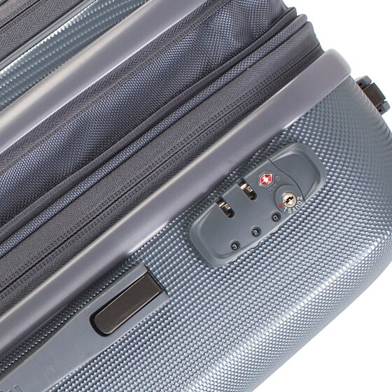 Heys Vantage 4 ruote Set di valigie 3 pezzi con piega di espansione