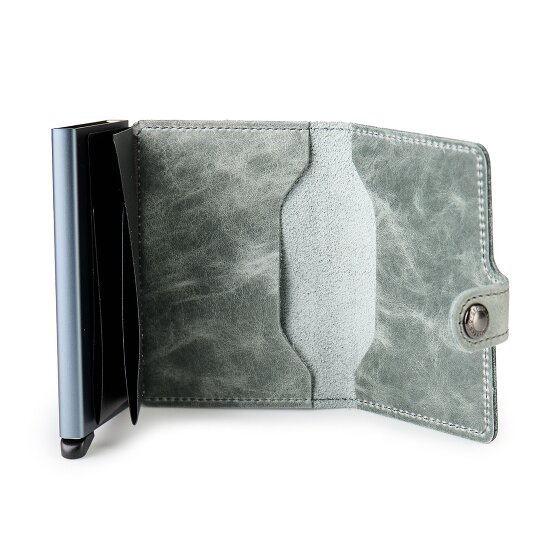 Secrid Miniwallet Vintage Custodia per carte di credito Portafoglio RFID in pelle 6,5 cm