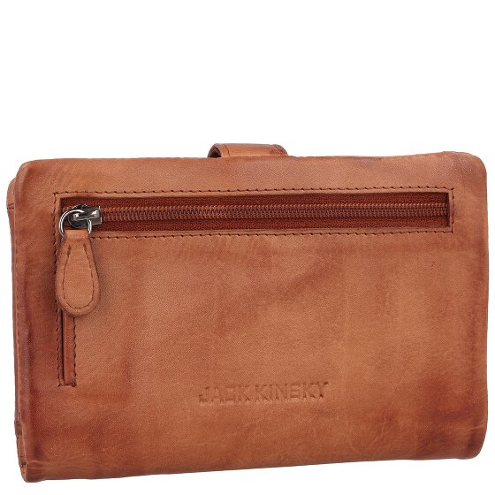 Jack Kinsky Portafoglio Nelson RFID in pelle 9,5 cm