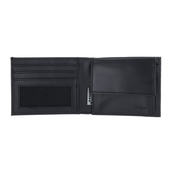 oxmox Leather Portafoglio Protezione RFID Vera Pelle 11 cm