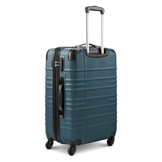 Wenger Amplar Evo 4 ruote Carrello M 65 cm con piega di espansione