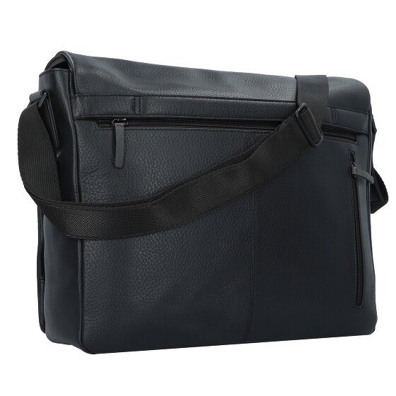 Jost Stockholm Messenger Bag in pelle 38 cm Scomparto per laptop Jost Stockholm Messenger Bag in pelle 38 cm Scomparto per laptop