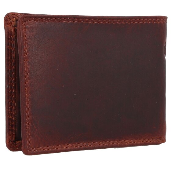 Jack Kinsky Monterey 104 Portafoglio Protezione RFID Pelle 10.5 cm