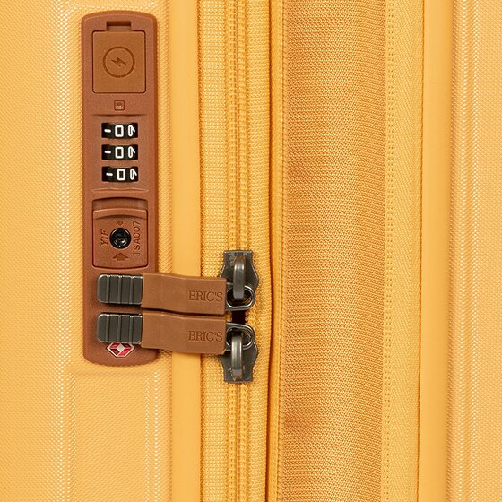 Bric's Taormina 4 ruote Carrello S 57 cm con piega di espansione