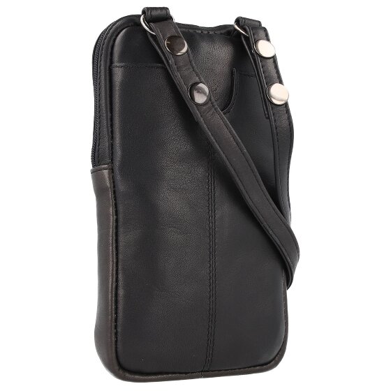 Greenland Nature Black Nappa Custodia per cellulare Pelle 11.5 cm