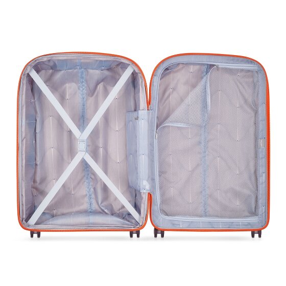 Delsey Paris Carrello Clavel a 4 ruote da 70 cm con piega ad espansione