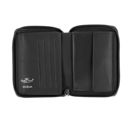 Golden Head Polo Portafoglio Protezione RFID Vera Pelle 12.5 cm
