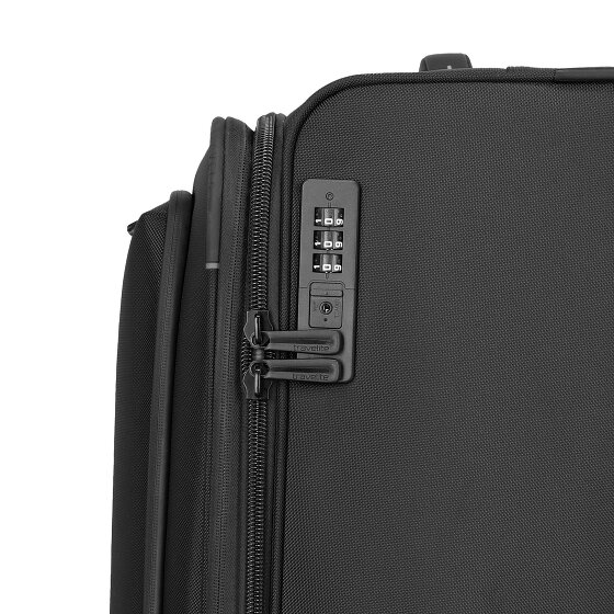 Travelite Crosslite 4 ruote Carrello XL 81 cm con piega di espansione