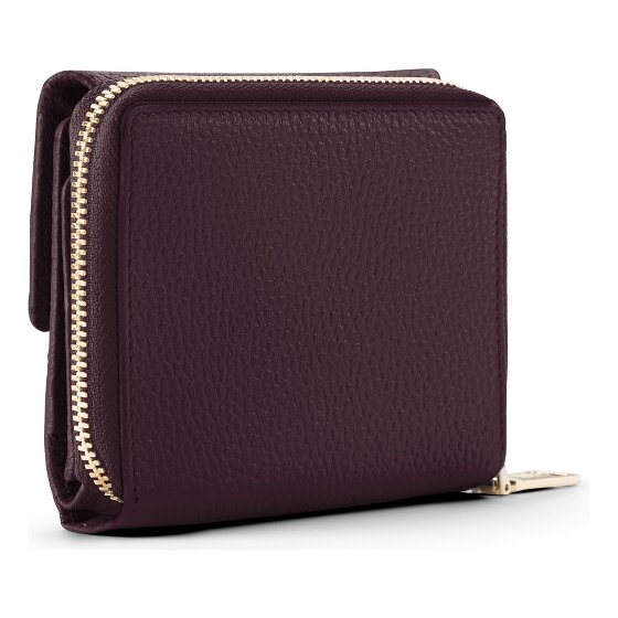 Lazarotti Portafoglio Bologna in pelle con chiusura a zip, 12 cm