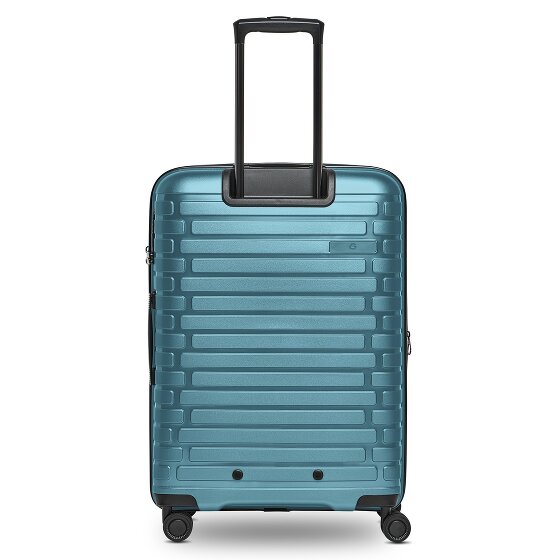 Pactastic Collection 04 THE MEDIUM + 4 ruote Carrello M 66 cm con piega di espansione