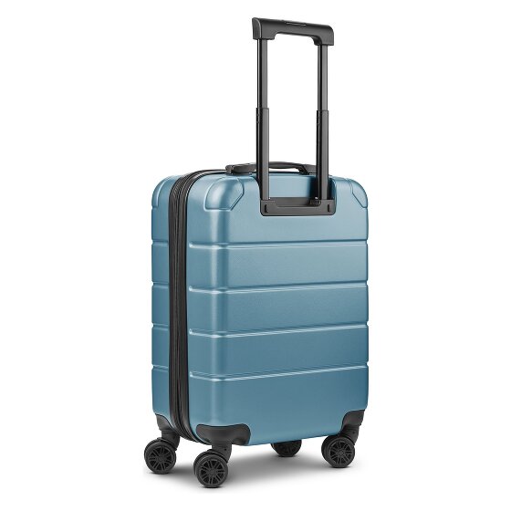 Police Dublin 4 ruote Trolley cabina S 54 cm Vano porta PC espandibile