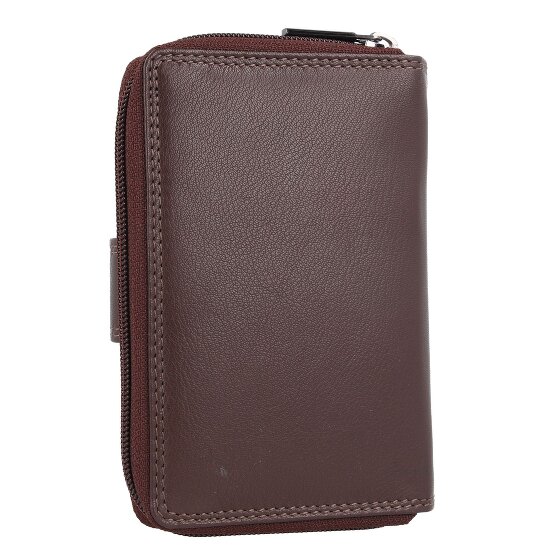 mano Donna Giulia Portafoglio Vera Pelle 13 cm