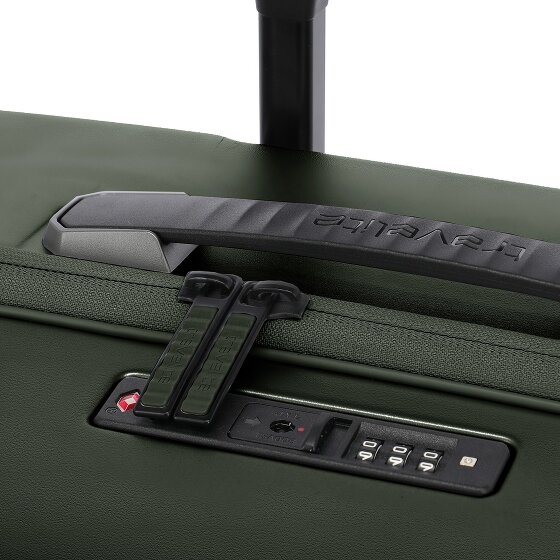 Travelite Millennium 4 ruote Carrello 67 cm con piega di espansione