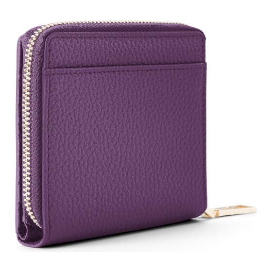 Lazarotti Portafoglio Bologna in pelle, medio, con chiusura a zip perimetrale, 10 cm