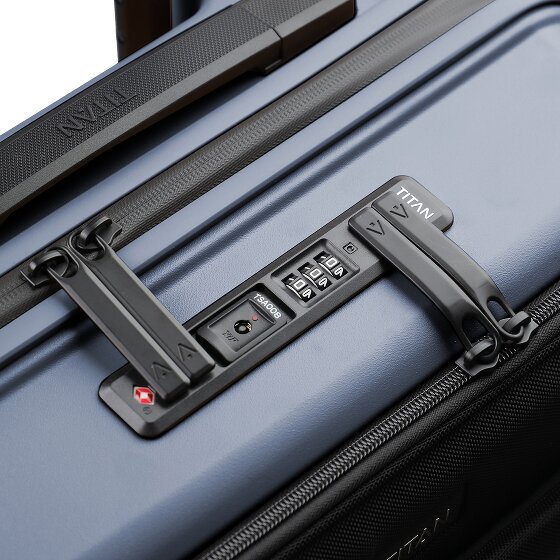 Titan Upgrade 4 ruote Carrello della cabina 55 cm Scomparto per laptop