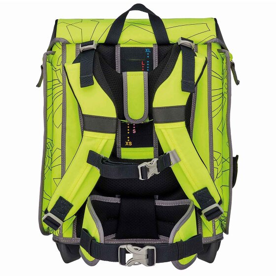 DerDieDas ErgoFlex Max Superflash Set di borse per la scuola 5 pezzi