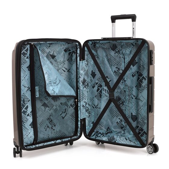 Gabol Midori 4 Roll Suitcase Set 3pcs.