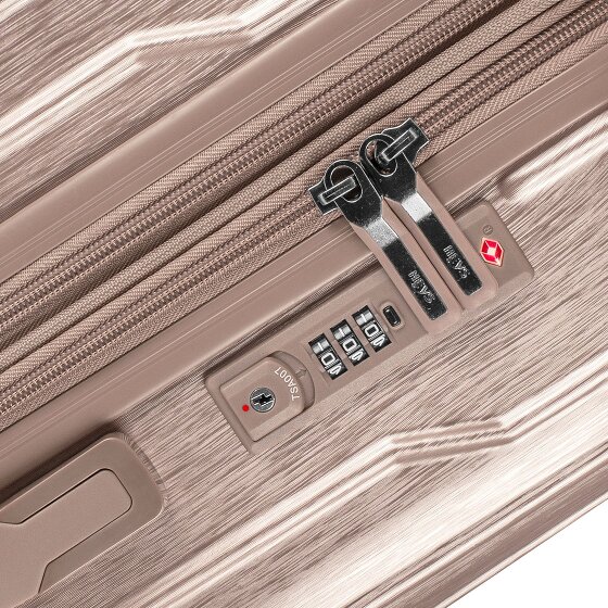 Heys Xtrak 4 ruote Set di valigie 3 pezzi con piega di espansione