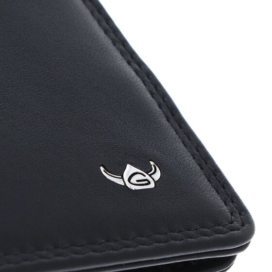 Golden Head Polo Custodia per carta di credito Protezione RFID Vera Pelle 7.5 cm