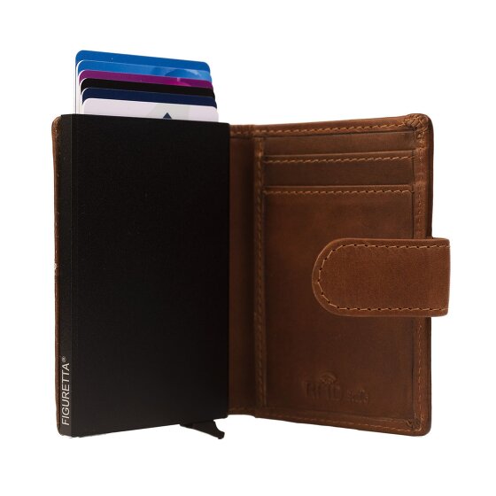The Chesterfield Brand Loughton Custodia per carta di credito Protezione RFID Pelle 7 cm