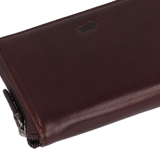 Braun Büffel Arezzo Custodia per carta di credito Protezione RFID Pelle 11.5 cm