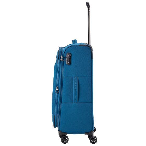 Travelite Chios 4 ruote Set di valigie 3 pezzi con piega di espansione