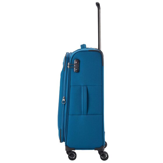 Travelite Chios 4 ruote Set di valigie 3 pezzi con piega di espansione