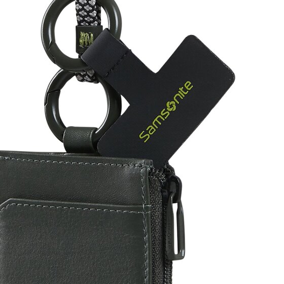 Samsonite Prismix Custodia per carta di credito Protezione RFID Vera Pelle 6.5 cm