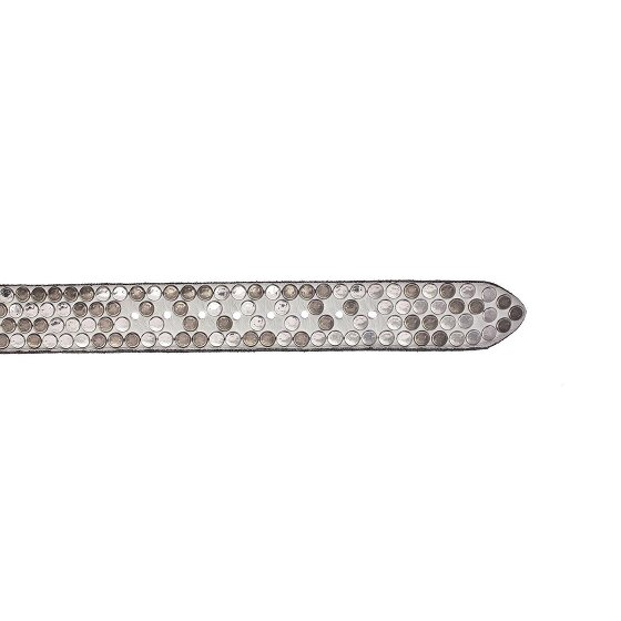 b.belt Cintura con borchie in pelle