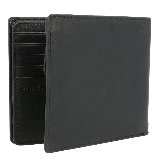 bugatti Primo Portafoglio RFID in pelle 12 cm