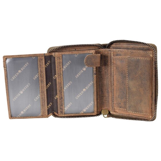 Greenburry Vintage Portafoglio Vera Pelle 3 cm