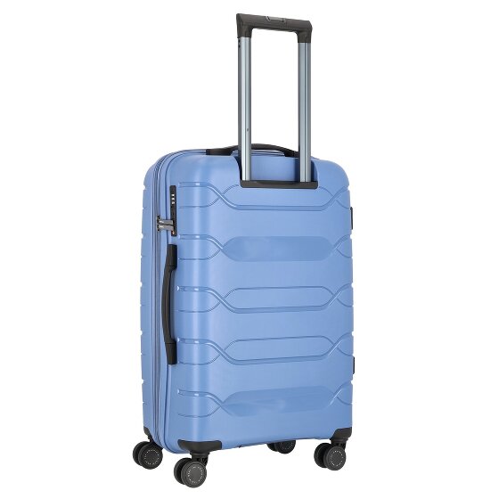 Polestream Strz by Asteroid 4 ruote Carrello M 64 cm con piega di espansione
