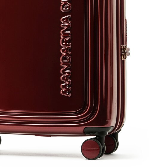 Mandarina Duck Logoduck + Metal 4 ruote Carrello S 55 cm con piega di espansione