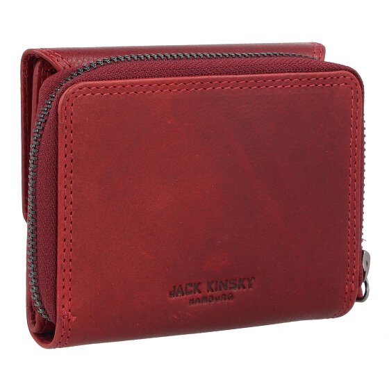 Jack Kinsky Portafoglio Protezione RFID Pelle 11 cm