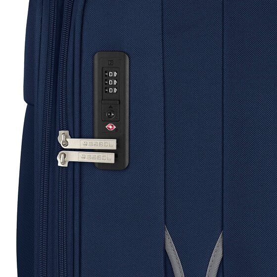 Gabol Zambia 4 ruote Set di valigie 3 pezzi con piega di espansione