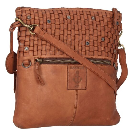 Harbour 2nd Borsa a tracolla in pelle con tessitura morbida 30 cm