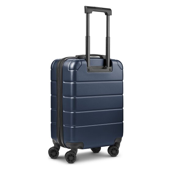 Police Dublin 4 ruote Trolley cabina S 54 cm Vano porta PC espandibile
