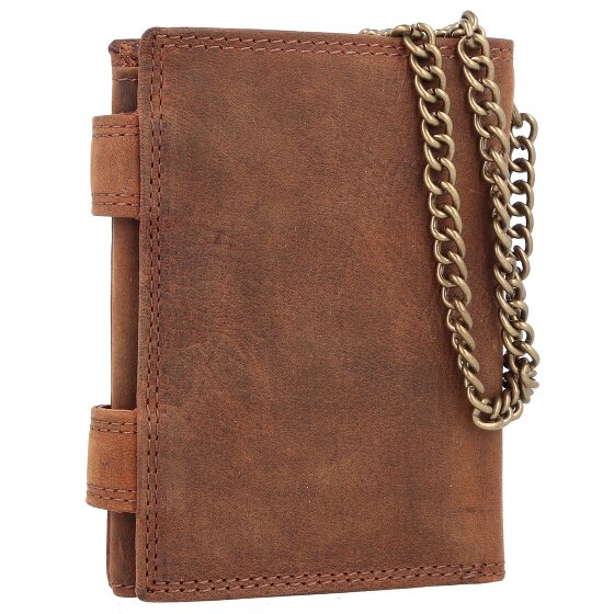 Greenland Nature Montenegro Portafoglio RFID in pelle 9 cm