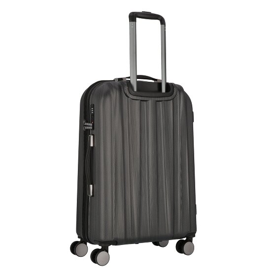 Polestream Moonrock 4 ruote Carrello M 69 cm con piega di espansione
