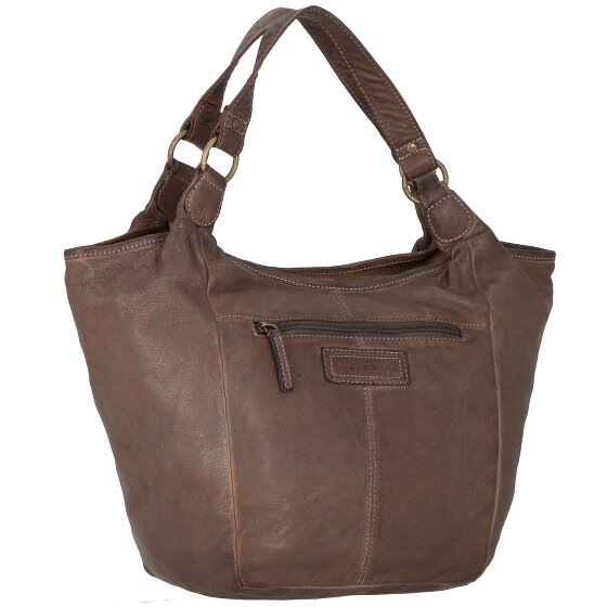 Greenland Nature Femi & Nine Borsa a tracolla in pelle 38 cm